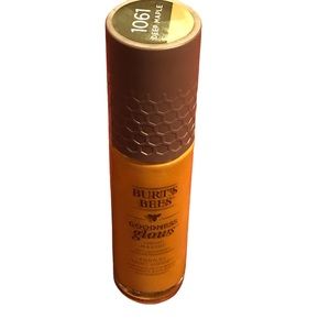 BURT’S BEES Wear Goodness glows Liquid Makeup 1061 Deep Maple New 1 fl oz